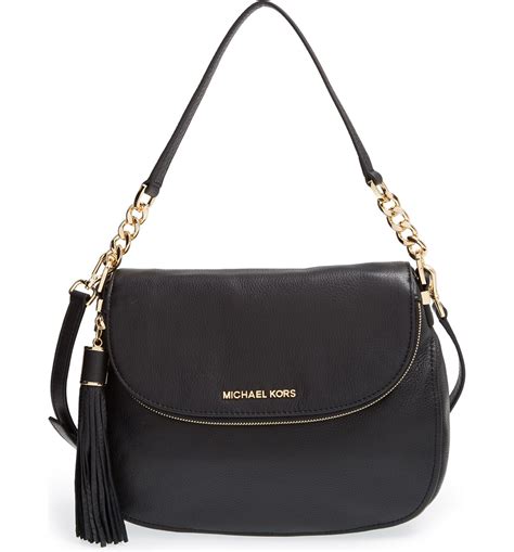 michael kors bedford medium pebbled leather convertible flap shoulder bag|Michael Kors bedford legacy handbag.